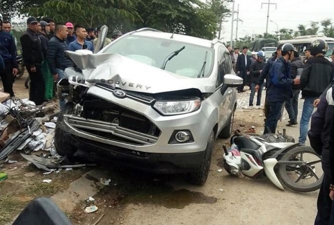 Tiết lộ về lái xe ô tô đâm 4 người thương vong ở Hà Nội - 1