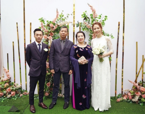 Ảnh cưới cực độc của Cường Đô La và Đàm Thu Trang - Ảnh 1.