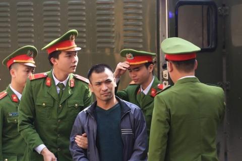 Bị cáo Bùi Mạnh Quốc.