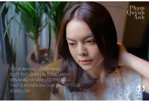 Phạm Quỳnh Anh: Rất buồn khi phát hiện Quang Huy có người phụ nữ khác