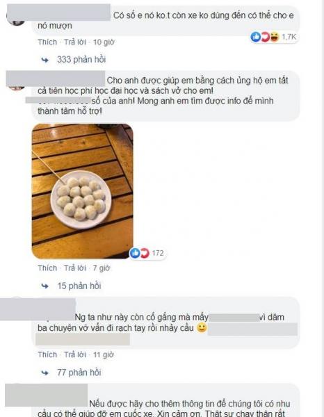 Nhiều người mong muốn được giúp đỡ cô gái.