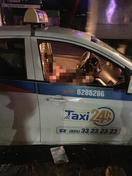 Nữ tài xế taxi bị cứa cổ ở Hà Nội