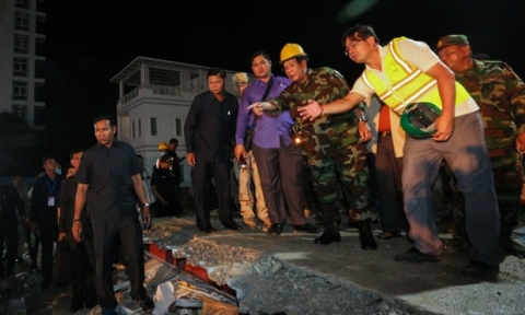 Sập nhà 7 tầng khiến 28 người chết: Campuchia bắt nhà thầu TQ - 1