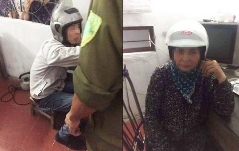 Đôi nam nữ nghi thôi miên, lừa đảo bị công an tạm giữ.