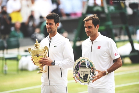 Djokovic đi vào lịch sử bằng chức vô địch Wimbledon trước Federer - 1