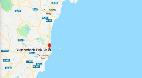 Sung no lien tiep khi cuop xong vao ngan hang Vietcombank o Thanh Hoa hinh anh 2 