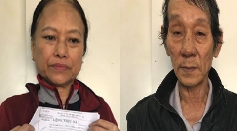 Bắt cặp vợ chồng thay tên đổi họ trốn nã suốt 24 năm