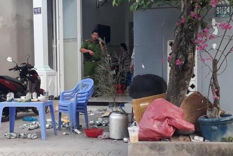 Hiện trường nơi xảy ra sự việc. Ảnh: Minh Anh/Zing