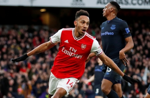 Arsenal 3-2 Everton: Ruot duoi ty so hap dan hinh anh 2 2020_02_23T170535Z_789483994_RC2H6F9CBWR9_RTRMADP_3_SOCCER_ENGLAND_ARS_EVE_REPORT.JPG