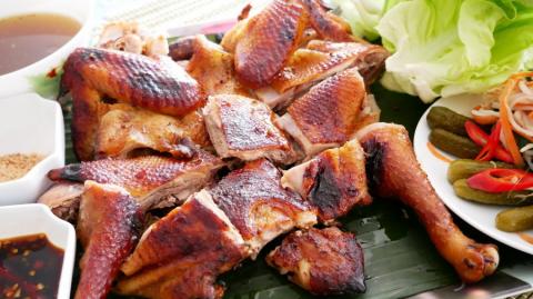 Gà nướng mật ong
