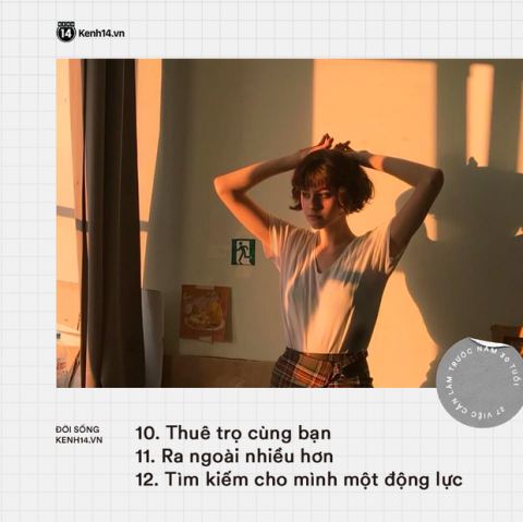 '. 27 việc nên làm trước năm 30 tuổi để cuộc sống dễ thở hơn .'