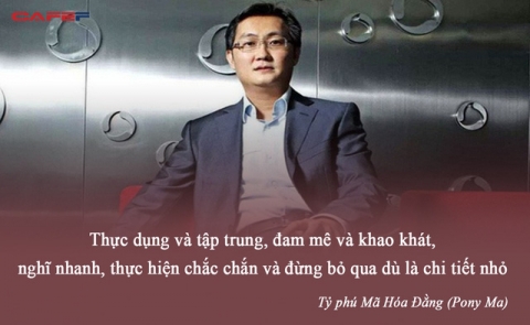 Triết lý giúp tỷ phú từng soán ngôi Jack Ma gây dựng nên đế chế tỷ đô: Thực dụng và tập trung, đam mê và khao khát, nghĩ nhanh và thực hiện chắc chắn! - Ảnh 1.