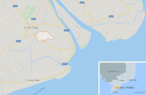 Tong giam doc gay tai nan chet nguoi roi bo chay doi mat muc an nao? hinh anh 4 map_SocTrang_tainan.JPG