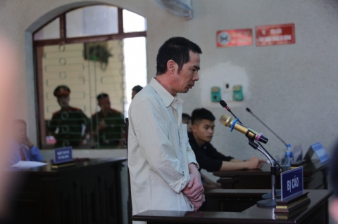 Bị cáo Phạm Văn Nhiệm trả lời rằng gửi đơn kháng cáo toàn bộ bản án vì mình bị oan, bị cáo bị ép cung, mớm cung nhiều lần nên mới nhận tội.