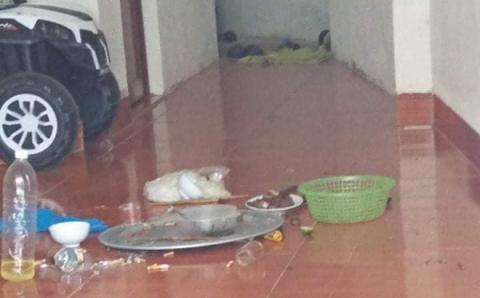 Hiện trường vụ việc.