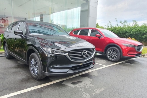 Mazda CX-8 nâng cấp trang bị tại Việt Nam: Cách làm khác lạ, giữ giá dưới 1 tỷ, đáp trả Toyota Fortuner 2021 - 1
