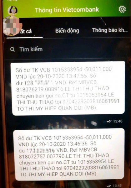 'Góa phụ Rào Trăng 3' bị chiếm đoạt tiền hỗ trợ: Vietcombank tạm ứng 100 triệu đồng? - 1