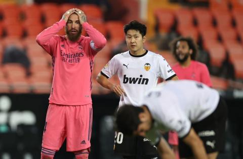 Real nhận 3 bàn thua từ chấm 11 m trong một trận đấu