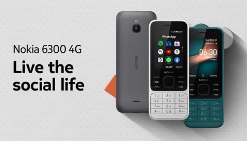 Huyền thoại Nokia 6300 hồi sinh với thiết kế mới, hỗ trợ 4G, giá 2.2 triệu đồng