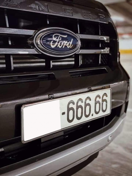 Bốc được biển ‘666.66’, chủ nhân Ford Ranger rao bán xe với giá 2,6 tỷ đồng - 1