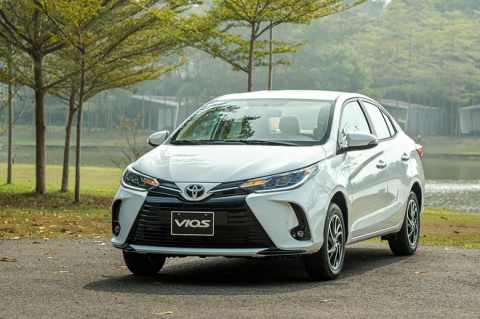Toyota Vios 2021 giá từ 478 triệu đồng tại Việt Nam: Vua doanh số thêm bản mới đấu Honda City RS - 1
