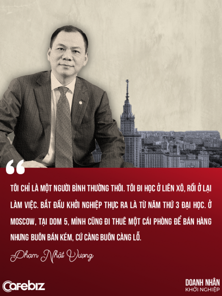 Những lần khởi nghiệp của tỷ phú Phạm Nhật Vượng: Từ thời du học đã buôn áo gió, làm mỳ tôm, tuổi 50 dồn lực sản xuất ô tô vươn ra thế giới