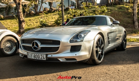  Ông trùm cà phê Đặng Lê Nguyên Vũ tái xuất, cầm lái Mercedes-Benz SLS AMG, có thể có kèo siêu xe gây chấn động  - Ảnh 4.