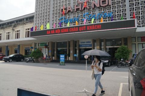 Ga Hà Nội ít người qua lại