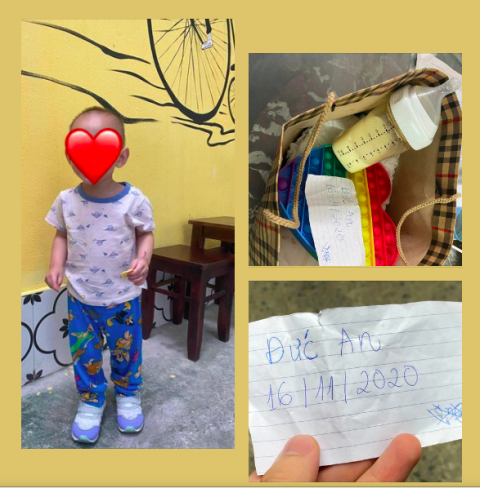 Chia sẻ chạnh lòng của MC Sơn Lâm về cháu bé 2 tuổi bị bỏ rơi ở Hà Nội, bên cạnh có giỏ đồ và bình sữa ấm - Ảnh 1.
