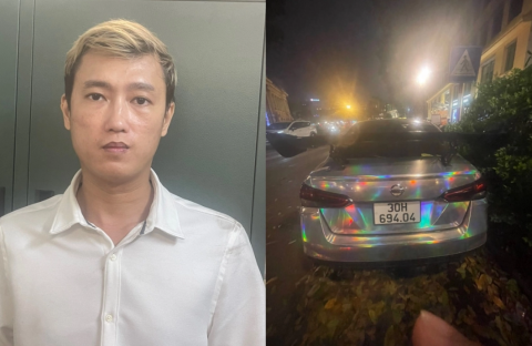 Drif ô tô gây náo loạn trước Nhà hát Lớn, tài xế sẽ bị phạt tù - Ảnh 1.