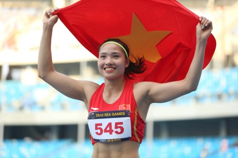 Nữ trung úy quân đội hoãn đám cưới để giành HCV nội dung khó nhằn nhất SEA Games 32 - Ảnh 2.