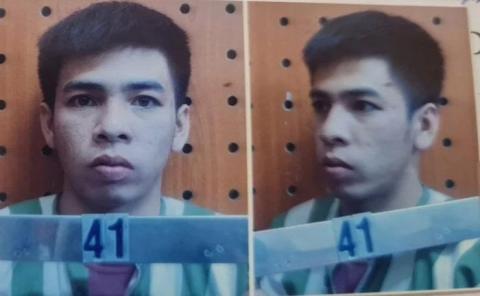 Phạm nhân Vũ Văn Mạnh đang bỏ trốn. Ảnh: CACC