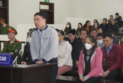 BỊ cáo Phạm Trung Kiên (cựu cán bộ Bộ Y tế) bị giữ nguyên án chung thân.