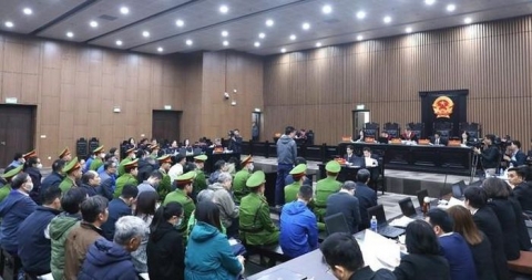 Toàn cảnh phiên tòa xét xử 38 bị cáo trong vụ án Việt Á