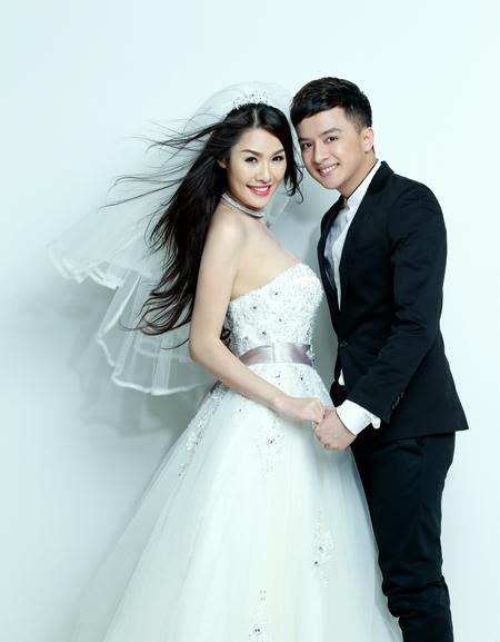Ảnh cưới Quế Vân-Cao Thái Sơn sau 3 tháng công khai yêu