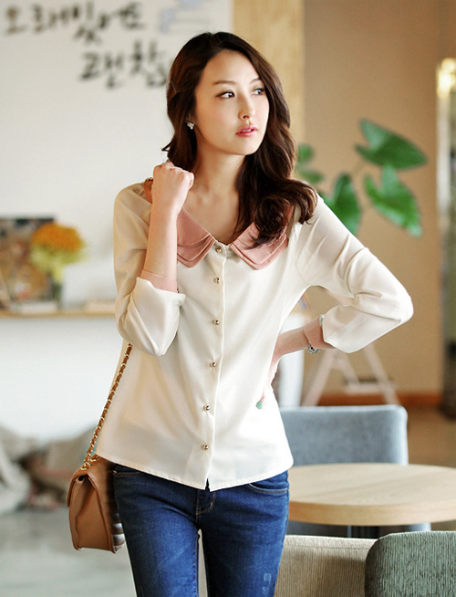 Sơ mi dài tay thanh lịch cho ngày đầu thu