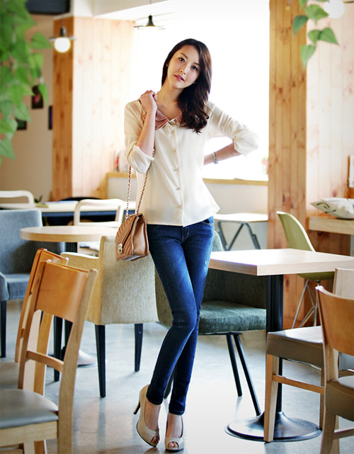 Sơ mi dài tay thanh lịch cho ngày đầu thu