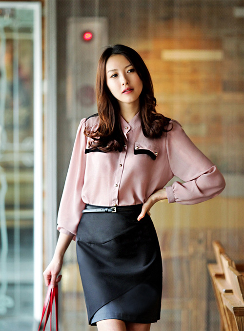 Sơ mi dài tay thanh lịch cho ngày đầu thu