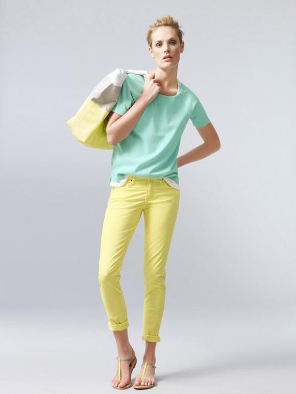 Color block tái xuất dịu dàng thu 2012