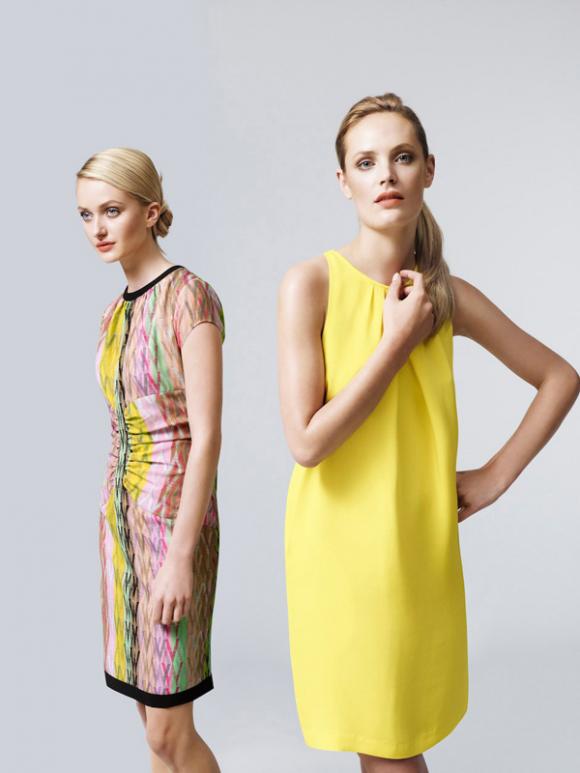 Color block tái xuất dịu dàng thu 2012