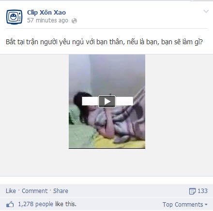 Clip bắt quả tang người yêu ngủ với bạn thân gây xôn xao