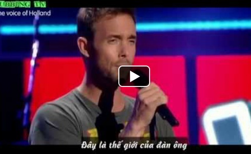 The voice Hà Lan: Chỉ 1 nốt nhạc khiến ban giám khảo phát cuồng thi sinh vong giau mat cua The voice Ha Lan,The voice Ha Lan, giam khao The voice Ha Lan, The voice Ha Lan 2014