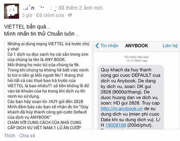 Hàng loạt khách hàng đòi tẩy chay Viettel viettel,nha mang Viettel, Viettel bi tay chay, tay chay Viettel,Viettel lua dao,