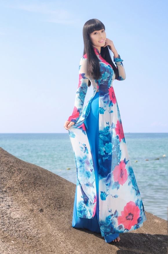 Kieu+Ao+Dai+Moi+Nhat Lê Kiều Như tái xuất với áo dài khi Sợi xích sẽ ...