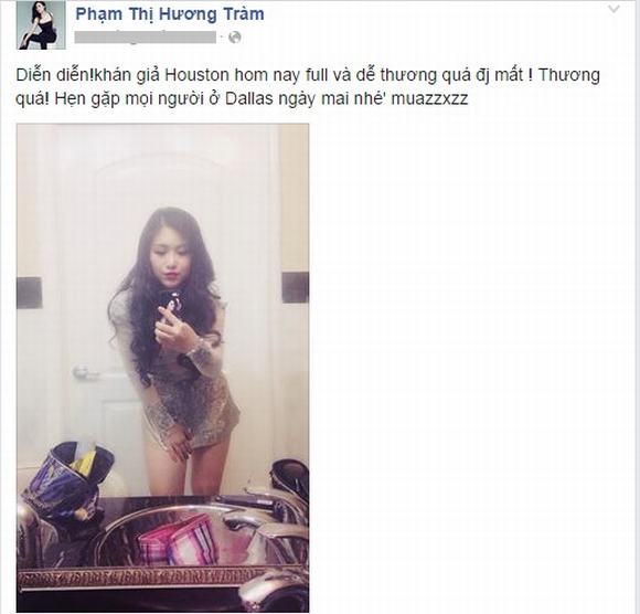 Huong Tram, ca si Huong Tram, Huong Tram an mac phan cam, phong cach thoi trang cua Huong Tram, 