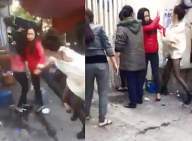 Vợ 'hot girl' đánh người tình 17 tuổi của chồng tơi bời danh ghen ,vo hotgirl danh ghen, danh nguoi tinh cua chong, clip danh ghen, chong ngoai tinh