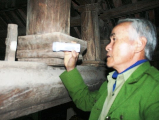 Chiếc đinh đóng ở cột đình mà câu chuyện xưa ở làng Quang Ốc vẫn truyền tai nhau là để thể hiện lời thề của làng