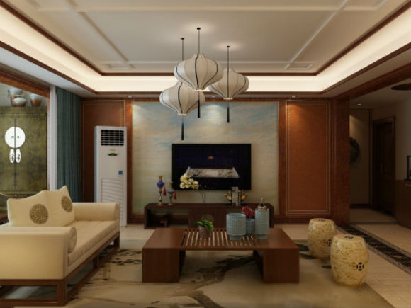 Trang trí nội thất sang trọng theo phong cách hoàng gia Nhật cho căn hộ 140m2 3