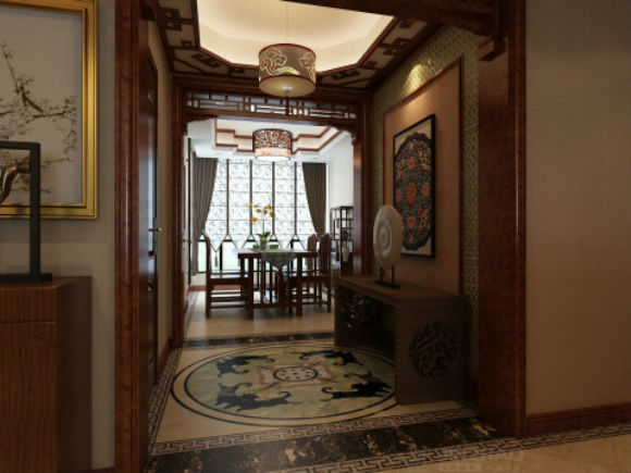 Trang trí nội thất sang trọng theo phong cách hoàng gia Nhật cho căn hộ 140m2 1