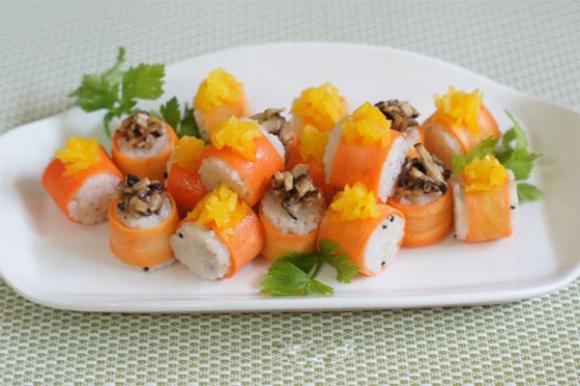 2 cách làm sushi cơm chưa bao giờ đơn giản đến thế - Ảnh 9. 2 cách làm sushi cơm chưa bao giờ đơn giản đến thế - Ảnh 9.